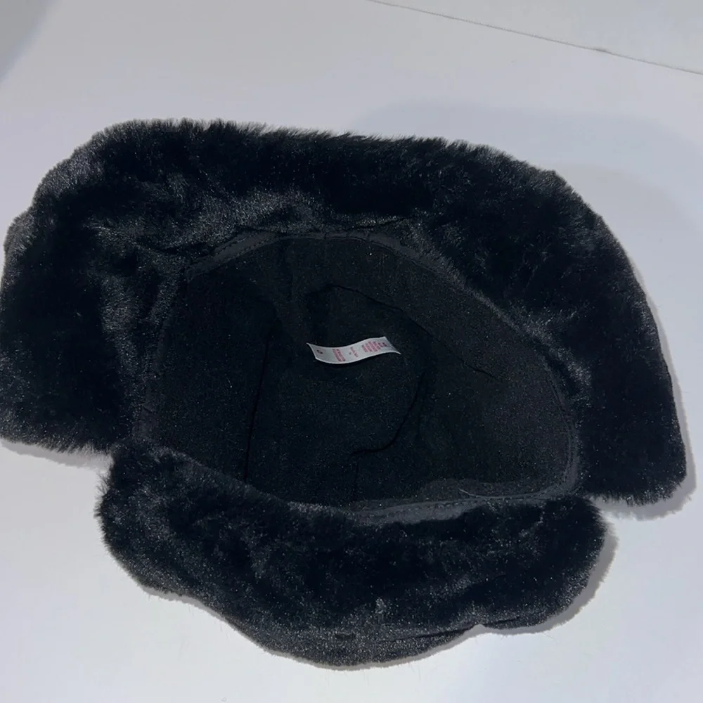 Justice Youth Fleeced Winter Beanie Hat Snowboard